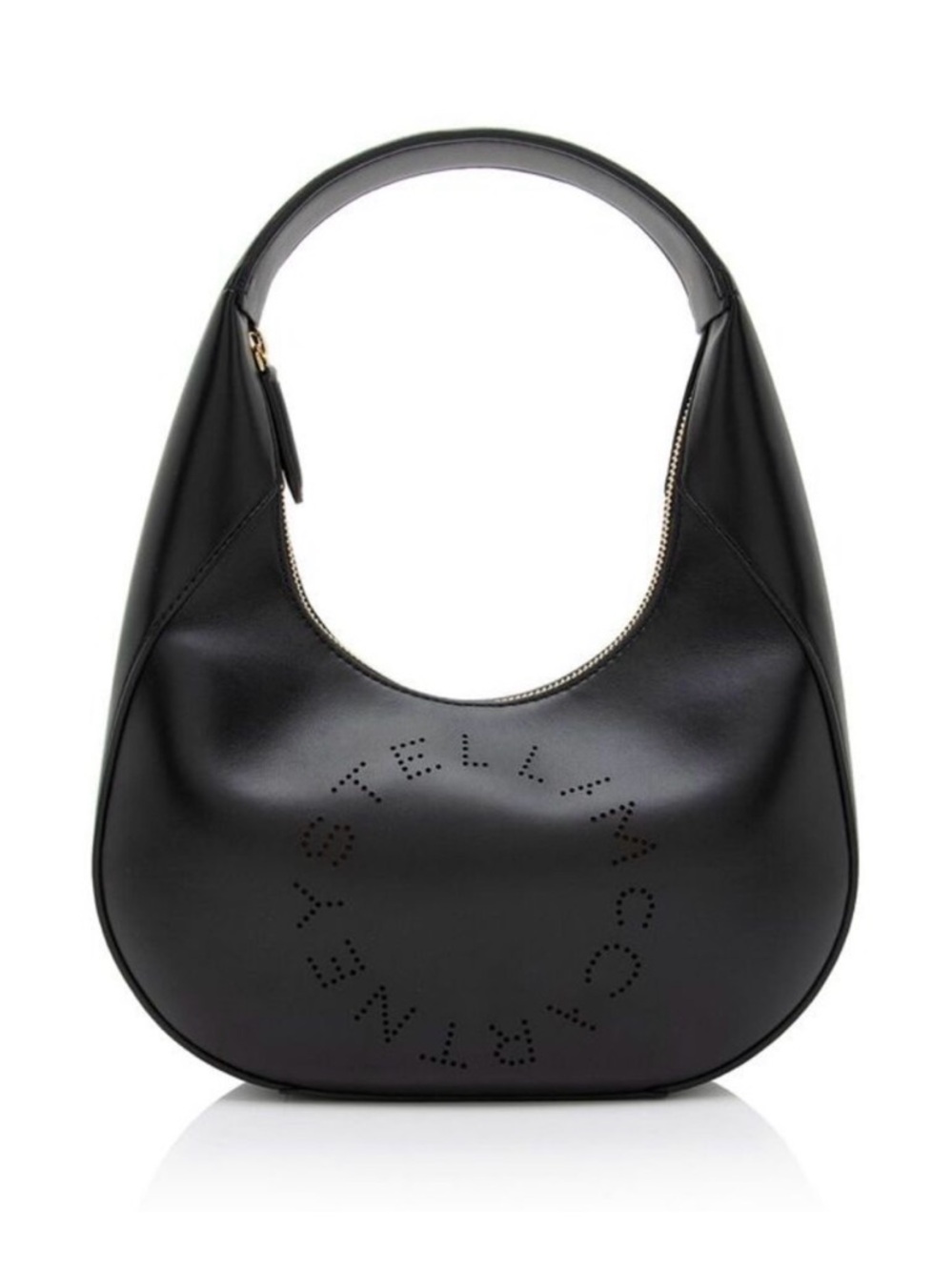 Stella McCartney Small Perforated Logo Hobo Bag